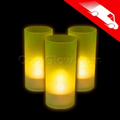 LED Pillar Candle Yellow